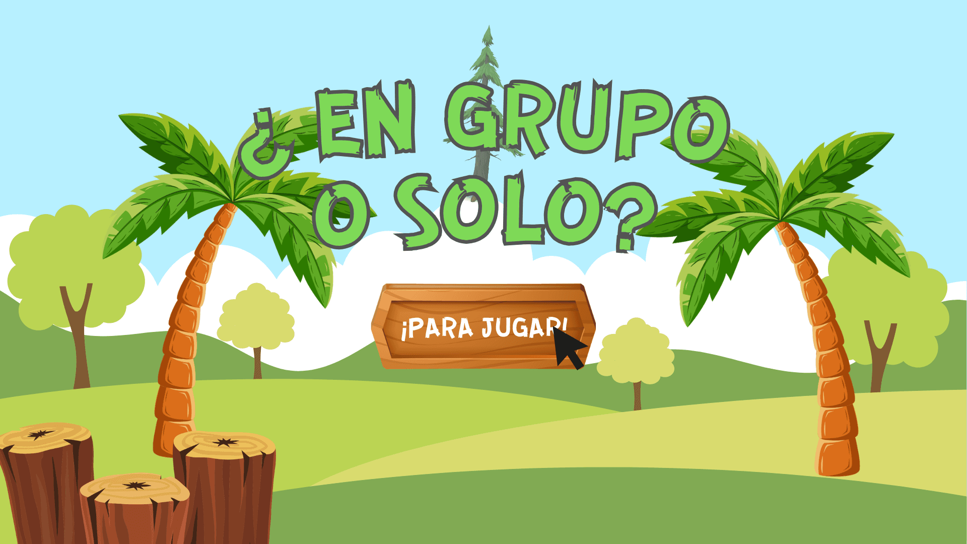 Juego 5: ¿En Grupo o Solo?