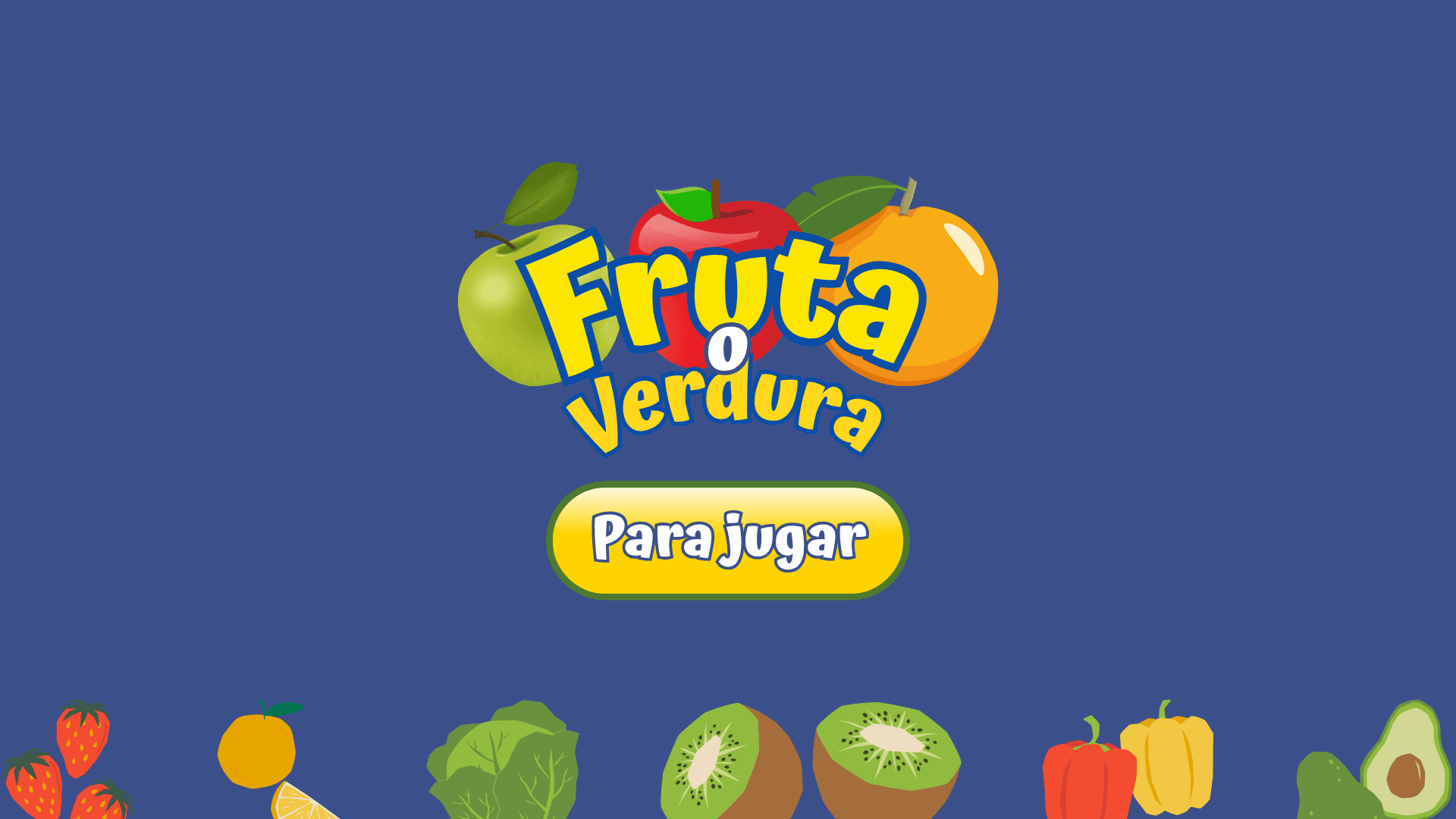 Juego 14: ¿Fruta o Verdura?