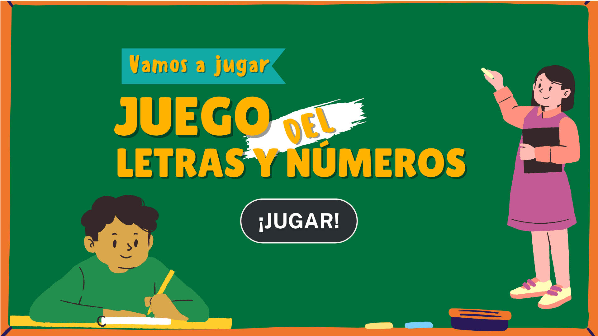 Juego 20: Letras y Números