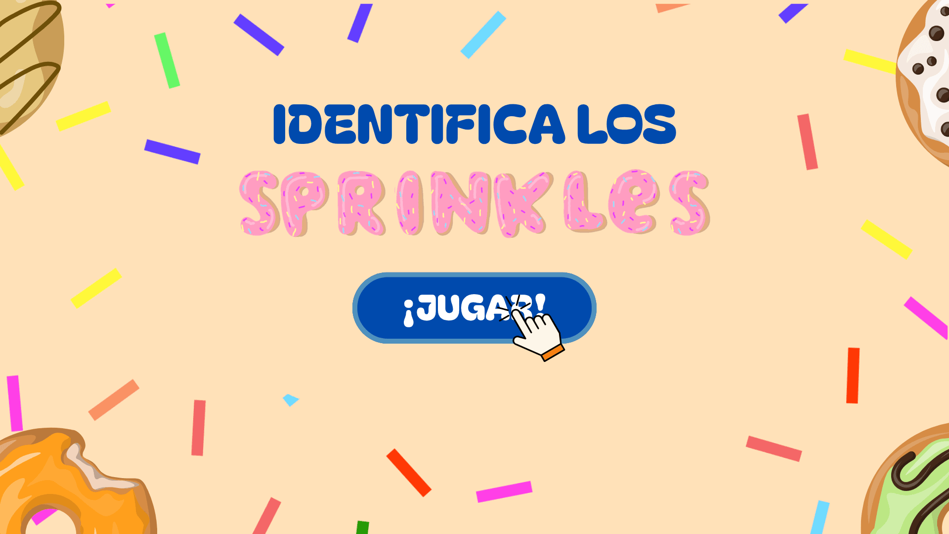 Juego 23: Identifica los Sprinkles
